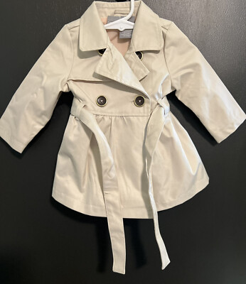 Baby Girl Jacket Trench Coat