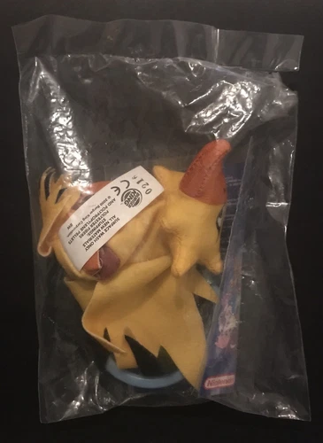 Zapdos Burger King Plush Keyring Pokemon World 2000 Kanto Legend SEALED NEW