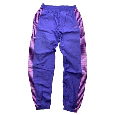 vintage etirel track pants size XL nylon 90s track pants trousers joggers NK12