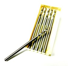 Busch Jewelry Bur Fig 77 Jewelers Twist Drill Bur Size 021 - 2.10mm Pack of 6