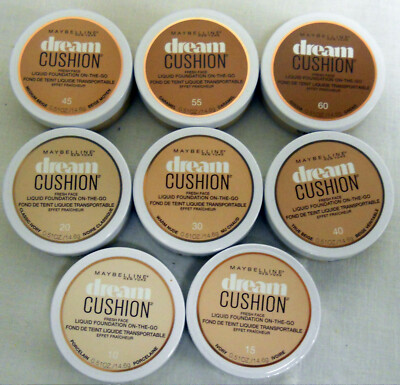 Maybelline Dream Cushion Liquid Foundation On - The - Go  (Choose Color)