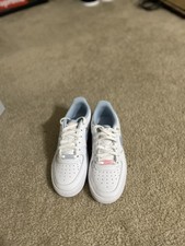 Nike Air Force 1 Lv8 GS Double Swoosh White Blue Pink Cw1574-100 Size 5 for  sale online | eBay