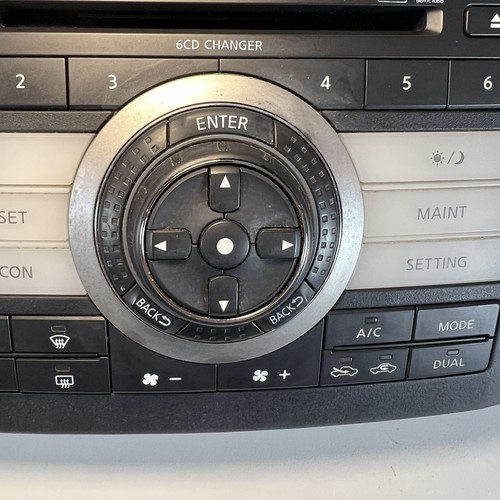2006-2008 Infiniti FX35 FX45 Radio Bezel Climate Control Module OEM 28395 CL70A - Picture 5 of 12