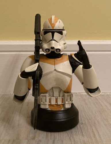 Star Wars Utapau Clone Trooper Revenge Sith Gentle Giant Deluxe Mini Bust 2006 - Picture 2 of 12