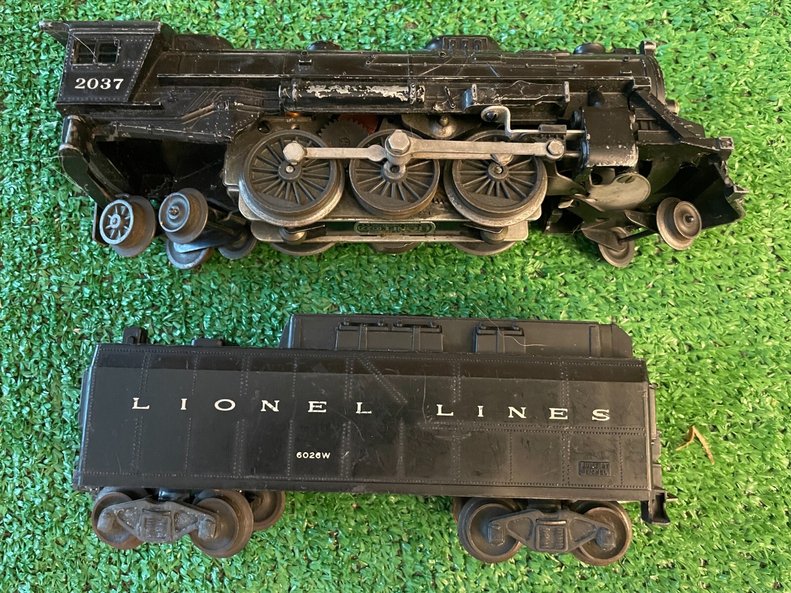 O Scale O Gauge Lionel Post War 2037 264 Steam Engine With Whistle