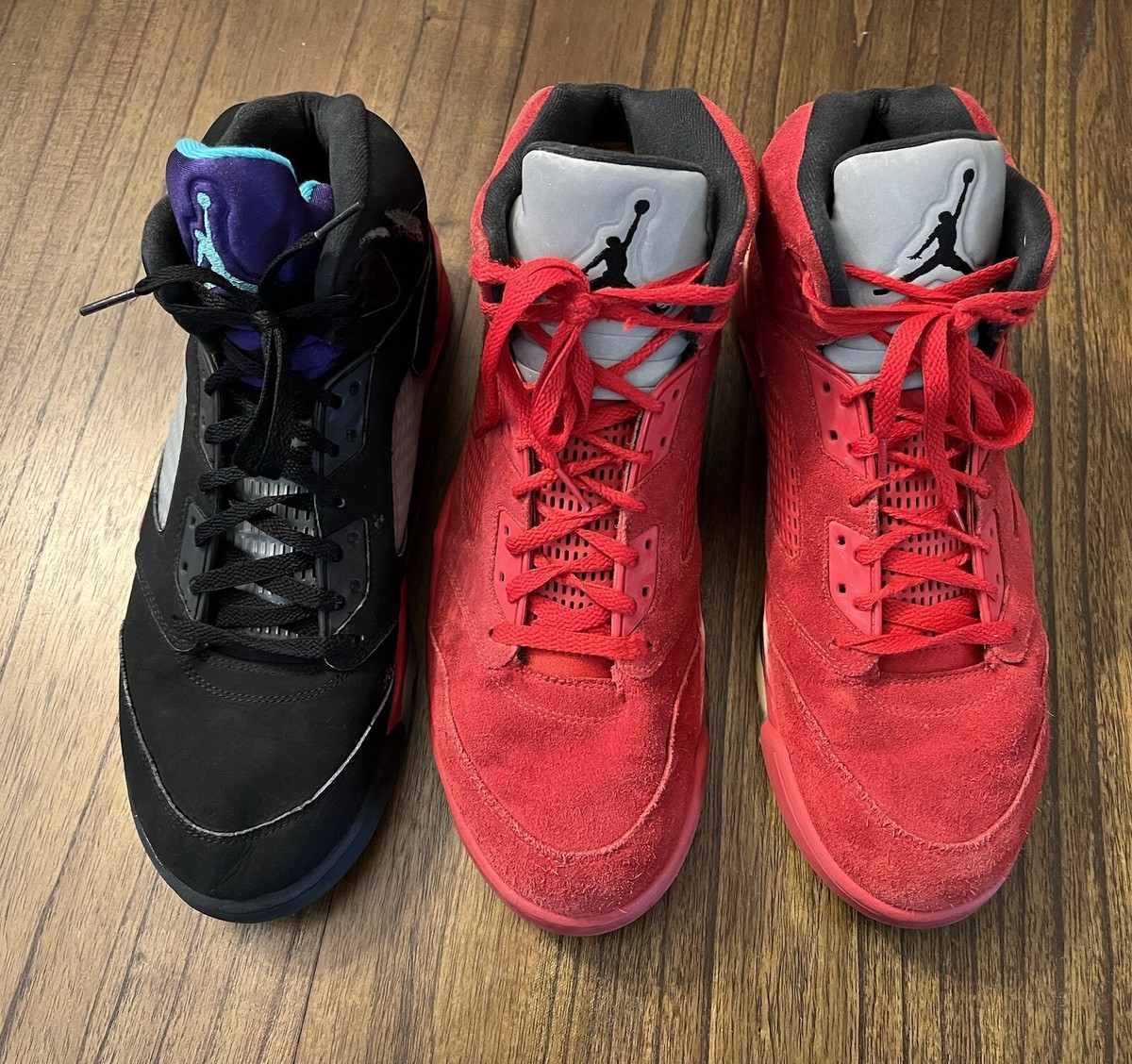 シューズ(男性用) Nike Air Jordan 5 Retro \"Red Suede\" Jordan 5 Retro 'Red Suede' - Air Jordan - 136027 602
