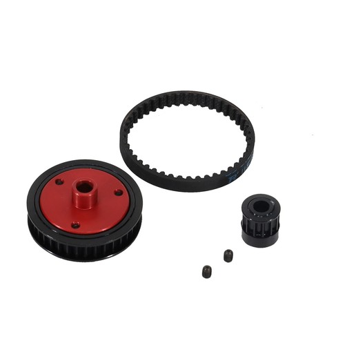 Sistema de engranajes de transmisión de transmisión por correa 1/10 para RC Crawler Axial SCX10 SCX10 II 90046 - Imagen 16 de 22