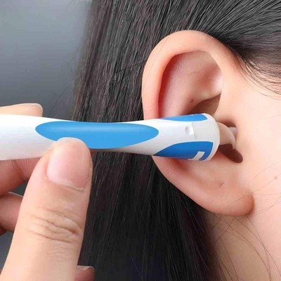Ear Wax Remover Tool with Soft Silicone 16 Replacement Tips Easy Ear Cleaner