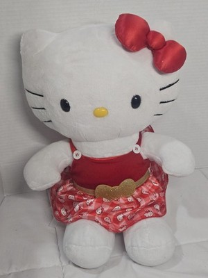 Build A Bear Holiday Theme White Hello Kitty Plush Outfit Collectible Decor Nurs