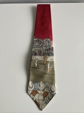 Vintage Polo Ralph Lauren Silk Tie Golf Handmade In USA