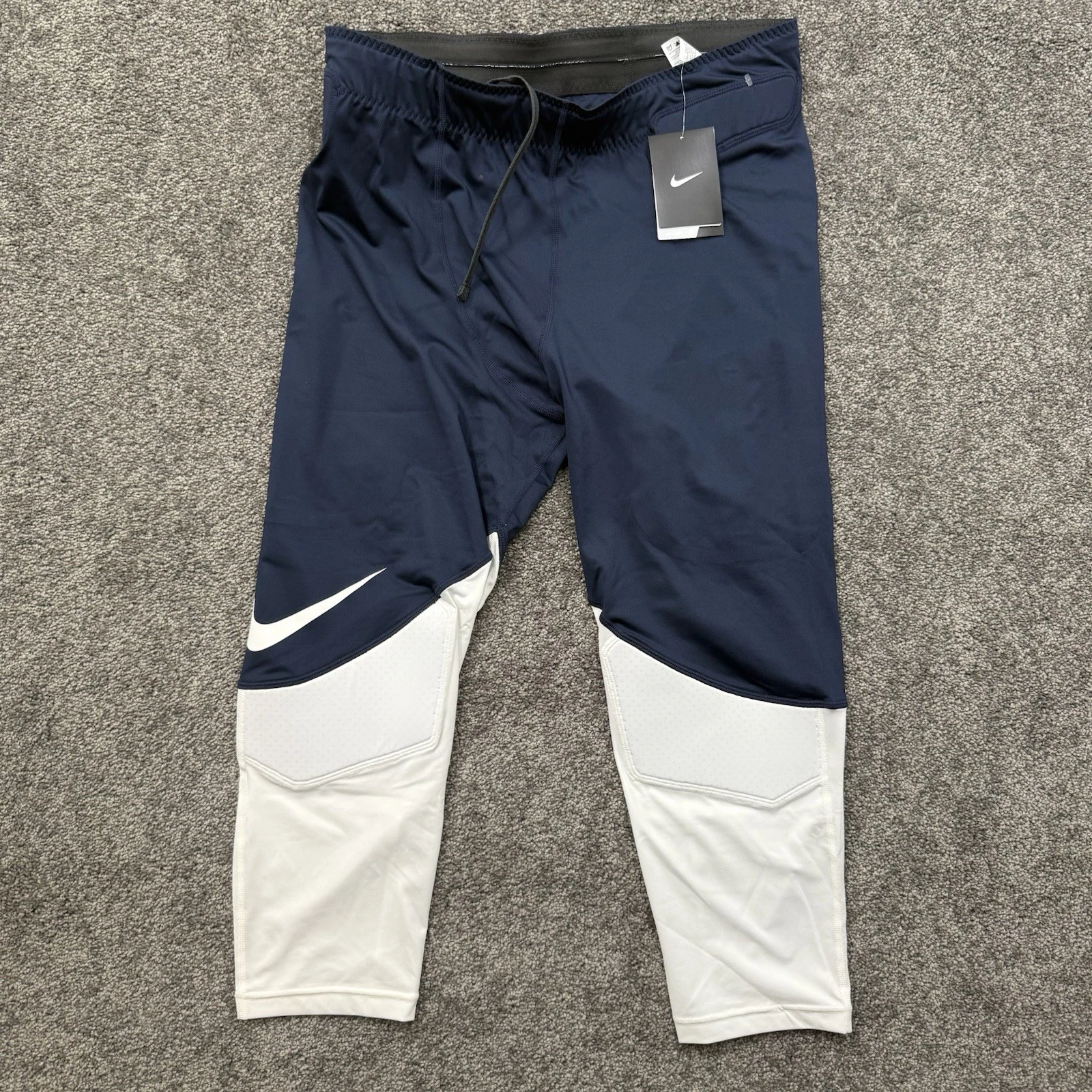 Mens 2XL Nike Vapor Speed ¾ Padded Compression Football Pants 835340 $70 NWT