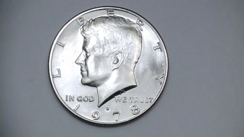 1978 D Kennedy Half Dollar Uncirculated From Mint Set *FREE SHIPPING*