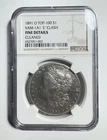 1891-O   VAM-1A1 "E" Clash Top 100   NGC Details Morgan Silver Dollar