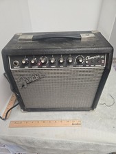 amplifier, fender, champion 20, powers up, tests okay
