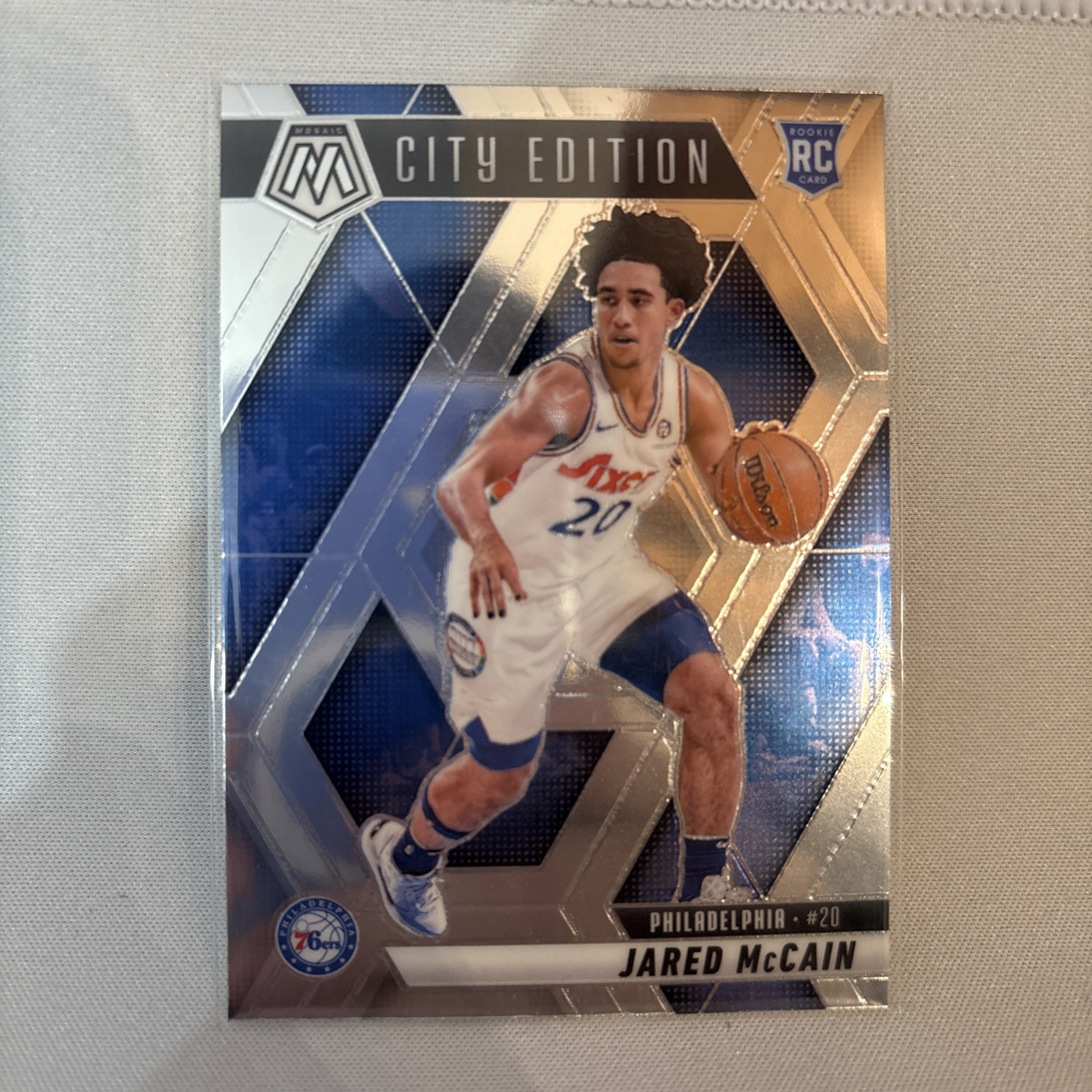 Jared McCain 2024-25 Panini Mosaic - City Edition #277 (RC)