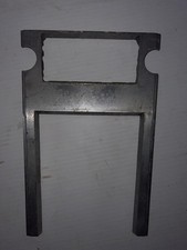 1967 Ford Mustang Console Face Plate Brushed Aluminum