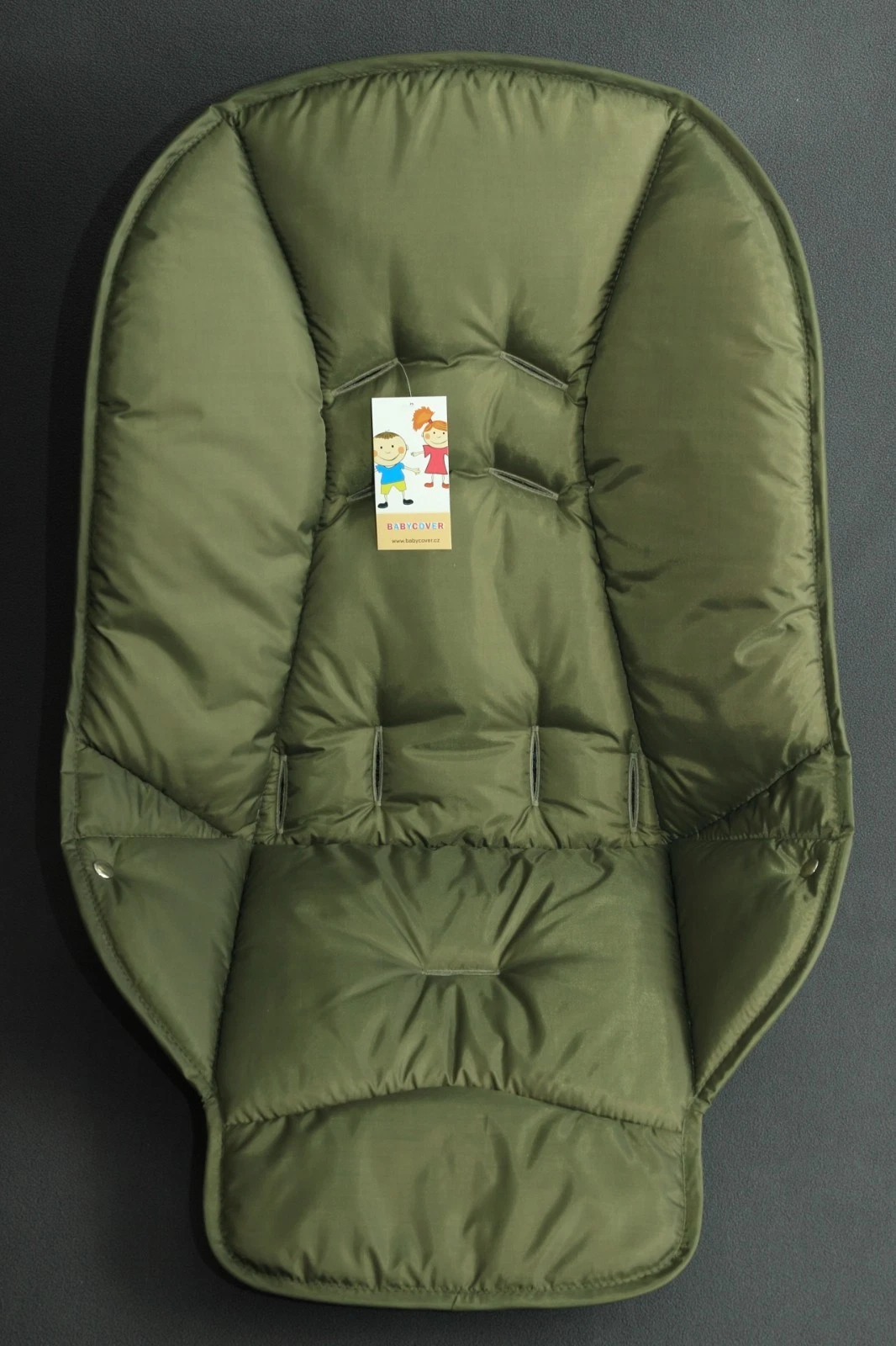 The dark brown seat pad cover for high chair Graco DuoDiner
Opens in a new window or tab