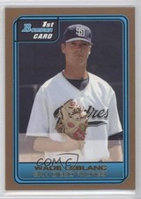 2006 Bowman Draft Draft Picks Gold Wade LeBlanc #DP11 0a1