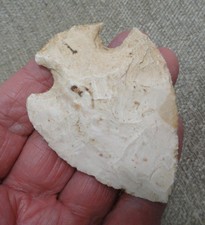 AUTHENTIC SNYDERS POINT FROM ILLINOIS / INDIAN / ARTIFACT / RELIC/ARROWHEAD