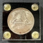 Uncirculated 1936 Canadian Silver Dollar In Case Royal Mint Canada King George V