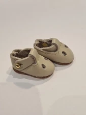 Chaussures Cuir Pour Poupées   Anciennes Bleuette