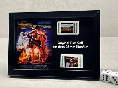 Zurück in die Zukunft 3 35mm Kino Film Cell Fan Geschenk Back to the Future