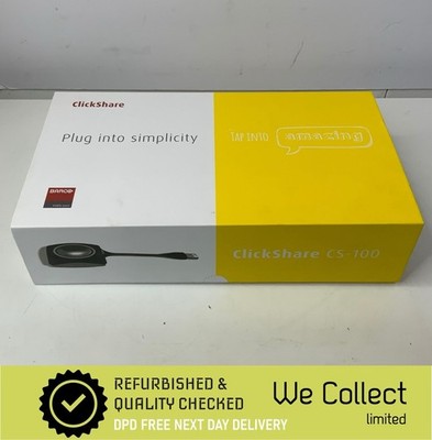 BARCO ClickShare CS 100 Wireless Presentation System with BOX   R9861510