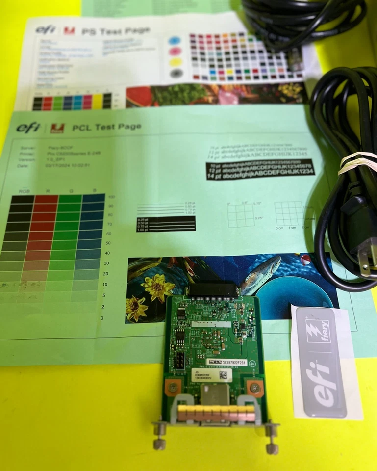 EFI Ricoh Savin Lanier Fiery Print Server Color Controller for Pro C5200 C5210 - Image 3 of 3
