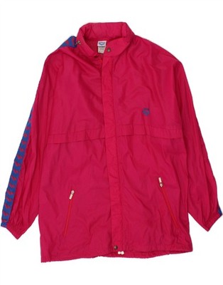 ARENA Herren Grafik Regenjacke UK 40 Large Rot Polyamid BJ03