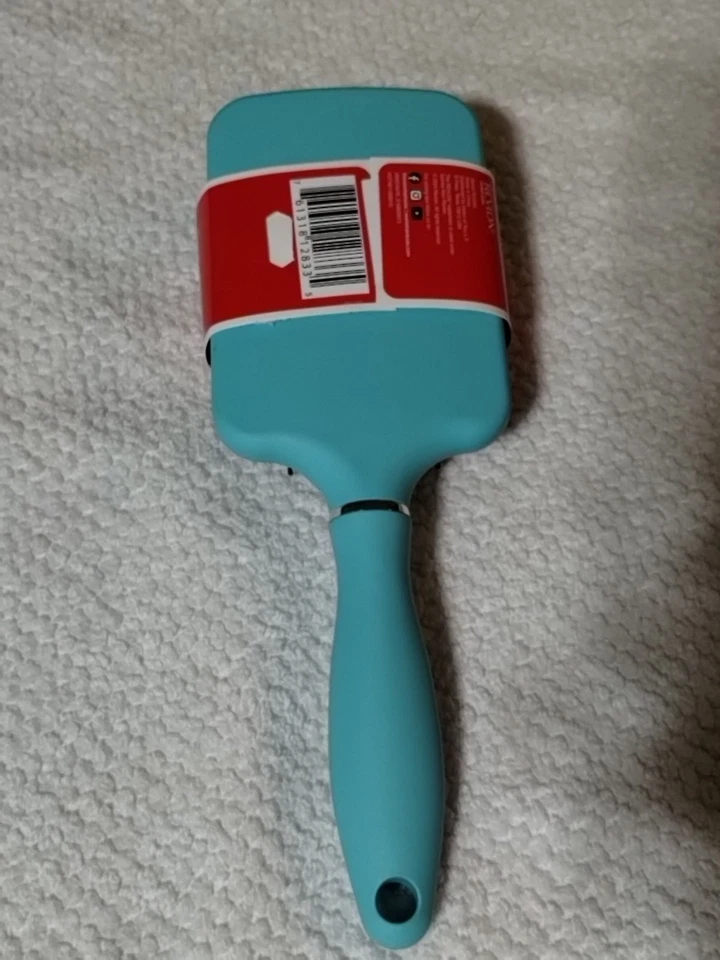 ¡¡NUEVO!! Juego de cepillos de pelo Revlon de paleta de tacto suave liso azul ¡¡NUEVO!! (U) Foto 4 de 4