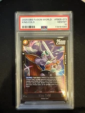 POP 1 Dragon Ball Super Fusion World New Adventure King Cold FB05-073 R English