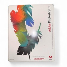Vintage Adobe Photoshop CS Macintosh Box Set 2003