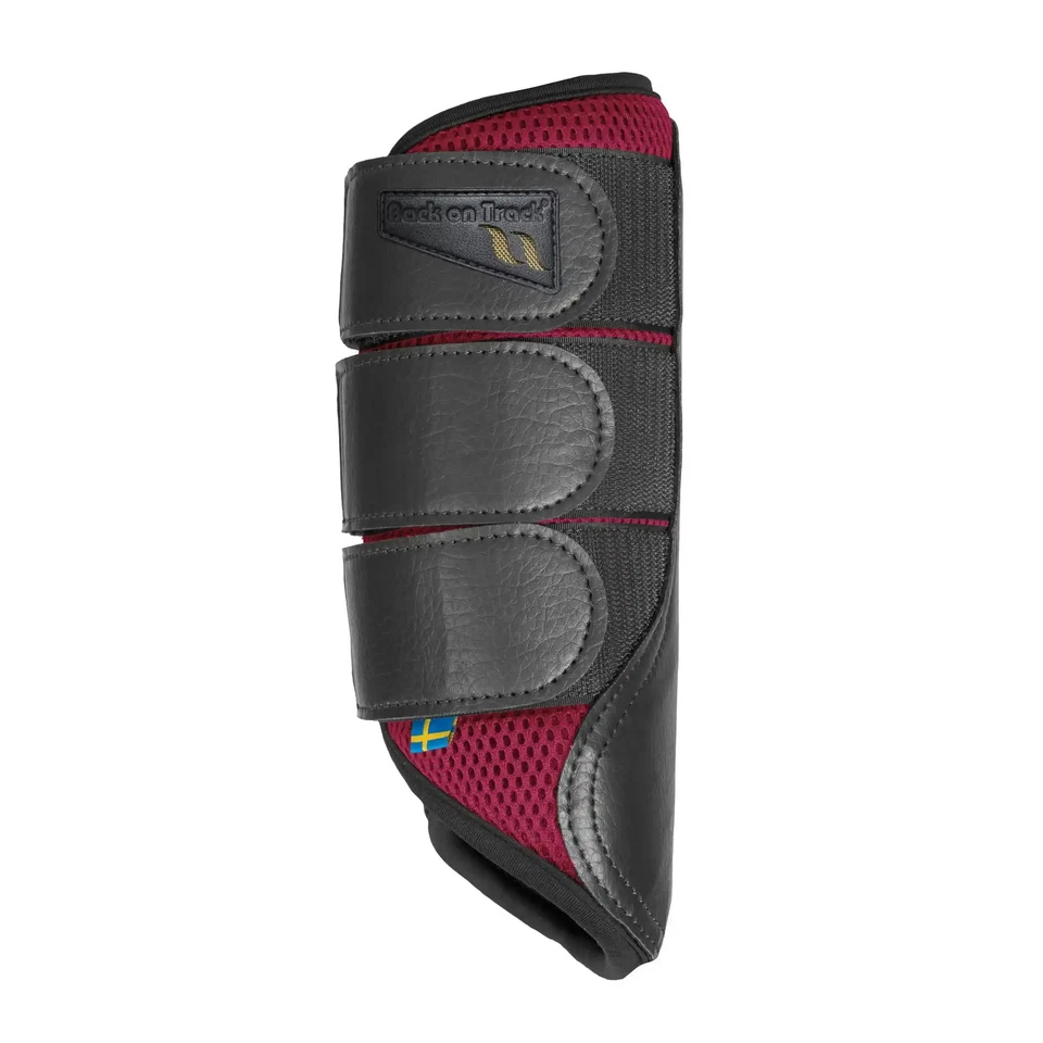 "Airflow" Brush Boots - Weinrot - Bild 2 von 4