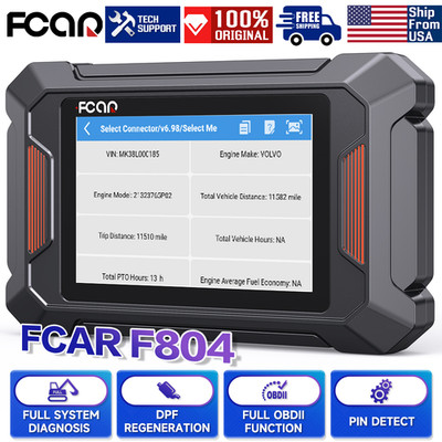Diesel Heavy Duty Truck Scanner Machinery All System Diagnostic Tool DPF Regen