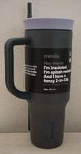 Owala 40oz Insulated Stainless Steel Straw Tumbler - Off The Grid Gray
