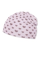 Sterntaler Baby MäDchen Slouch-Beanie Herzen Baumwolle Flieder Gr. 51
