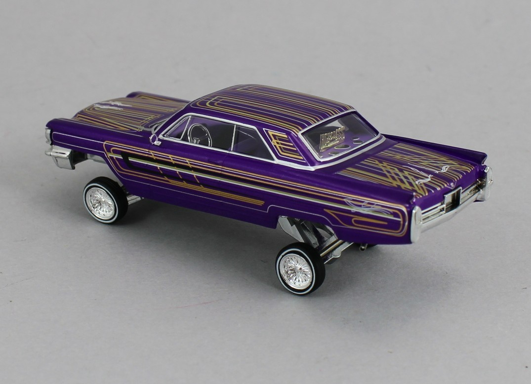 1:64 *97M* PURPLE 1964 Cadillac Coupe DeVille *LOWRIDER* NIB | eBay