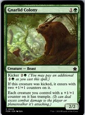 Gnarlid Colony 224 Common Foundations Magic: The Gathering Near Mint