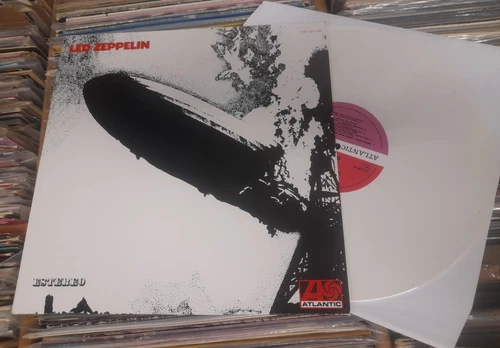 Led Zeppelin I LP Album Record HAT 422-40 Spanish Pressing White Vinyl