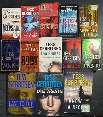 Complete Series Set RIZZOLI and ISLES 1-13 Tess Gerritsen Lot 13
