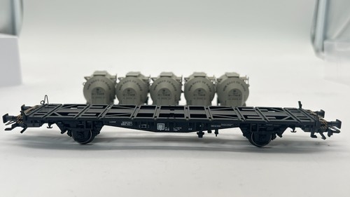 Märklin H0 48533 Tragwagen Lbgjs 598 VON HAUS ZU HAUS Feinschüttgut Efkr DB OVP | Condition: Gebraucht