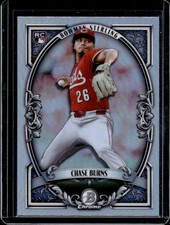 2026 Bowman Chase Burns Sterling Chrome RC Rookie #BST-10 Reds