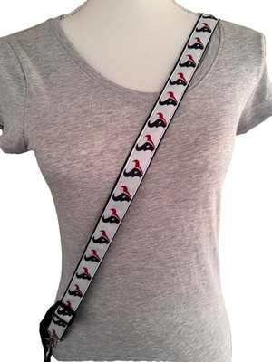 Houston Texans Purse Strap 46  Grad alumni Gift 4 her mom BFF Texas Football