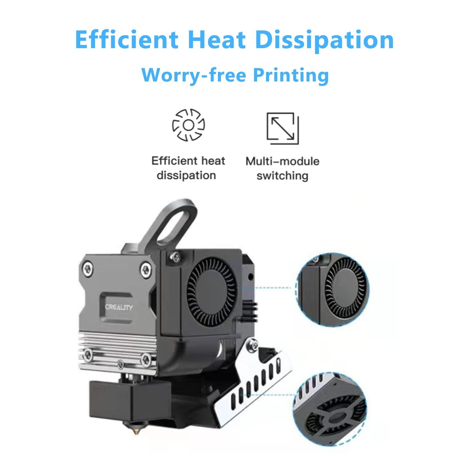 High Temp All Metal Extruder for Ender 3 Printers