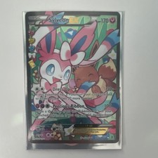 Pokémon Sylveon EX RC32/32 Generations Full Art Ultra Rare Holo Card