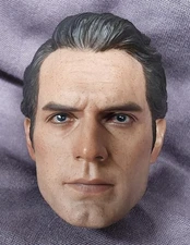 Hot Toys MMS200 Man Of Steel Superman Headsculpt ONLY