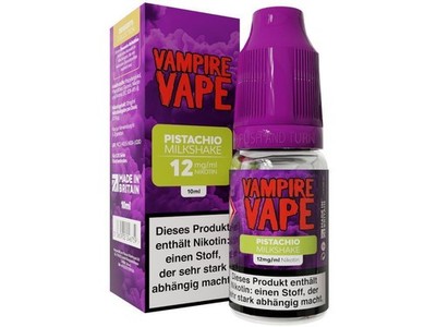 Vampire Vape Liquid - Dessert Collection - Pistachio Milkshake