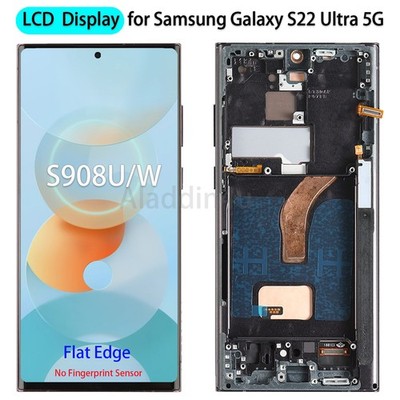 LCD Touch Screen Replacement Display For Samsung Galaxy S22 Ultra S908U/U1/W New