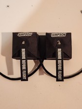 1/10 SCALE DOUBLE BLACK SIMPSON MURDERED OUT DRAG CHUTE