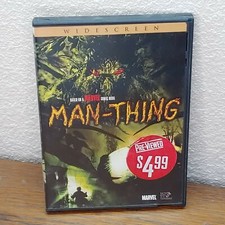 Man-Thing (DVD, 2005) Alex O'Laughlin, Marvel Comics Horror Rare Blockbuster 